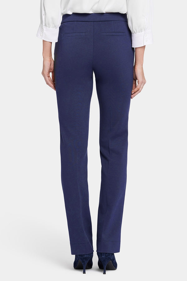 Slim Trouser Navy Jersey | Evening Tide | Pants | NYDJ