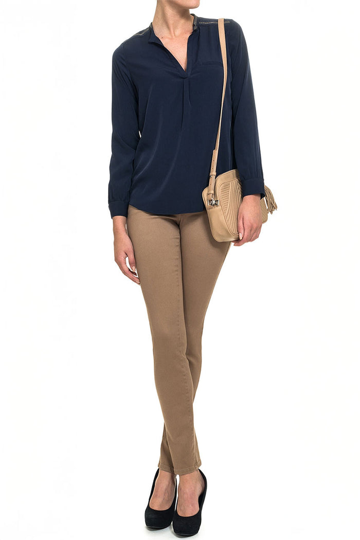 Alina Skinny Jeans Taupe Denim | Cappuccino | Non Denim | NYDJ