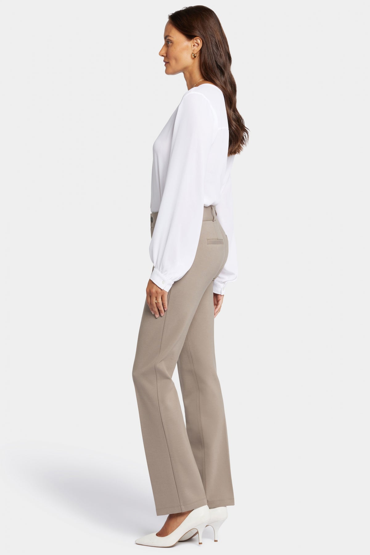 Classic Sculpt-Her™ Trouser | Saddlewood | Pants | NYDJ