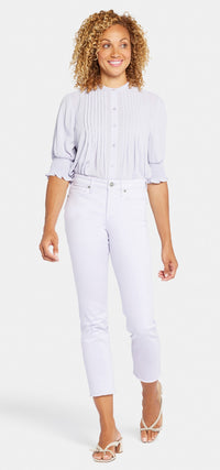 Sheri Slim Ankle Jeans Frayed Hems | Fairytale | Pants | NYDJ