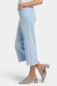 Brigitte Wide Leg Capri Jeans | Clear Water | Pants | NYDJ
