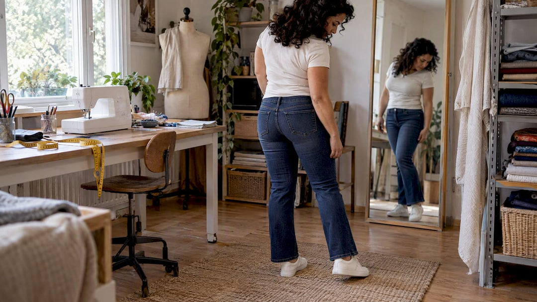 De beste jeans voor een peerfiguur (ook met korte benen) - NYDJ