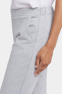 Cassidy Cuffed Trouser | Heather Grey | Pants | NYDJ