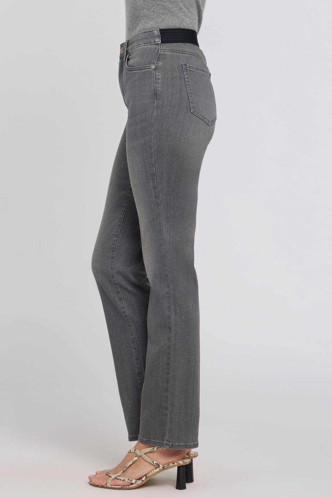 No Gapper™ Marilyn Straight Jeans In Sure Stretch® Denim | Dusty Ash
