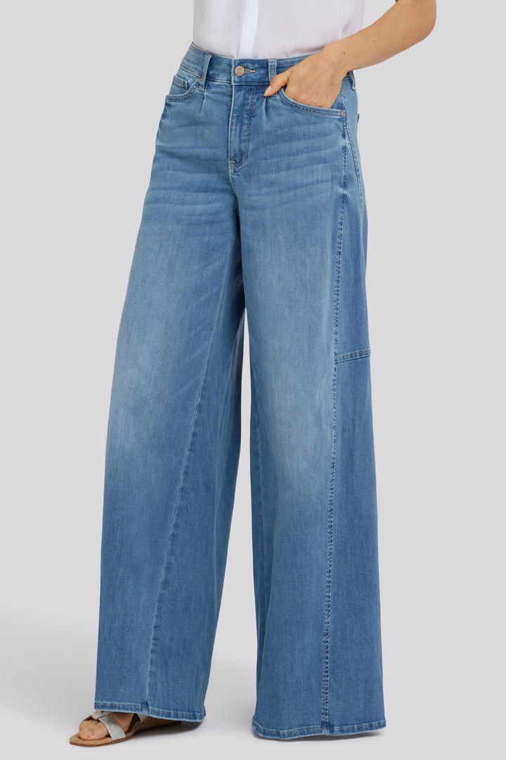 Nova Super Wide Leg Jeans In Cool Embrace® Denim | Vista Lake | Denim | NYDJ