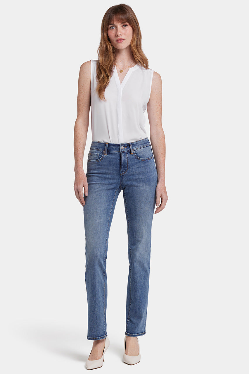 Marilyn Straight Jeans In Cool Embrace® Denim | Majorca Bay | Pants | NYDJ