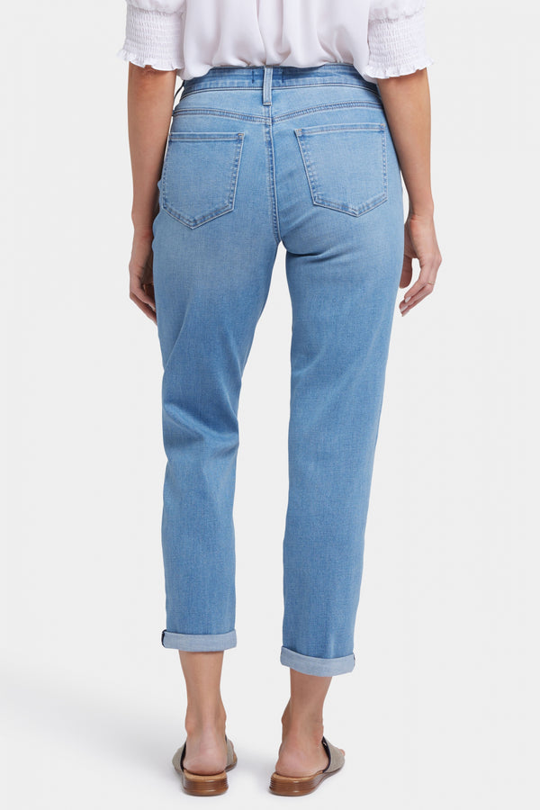 Margot Girlfriend Jeans With Roll Cuffs | Salamanca Sun | Pants | NYDJ