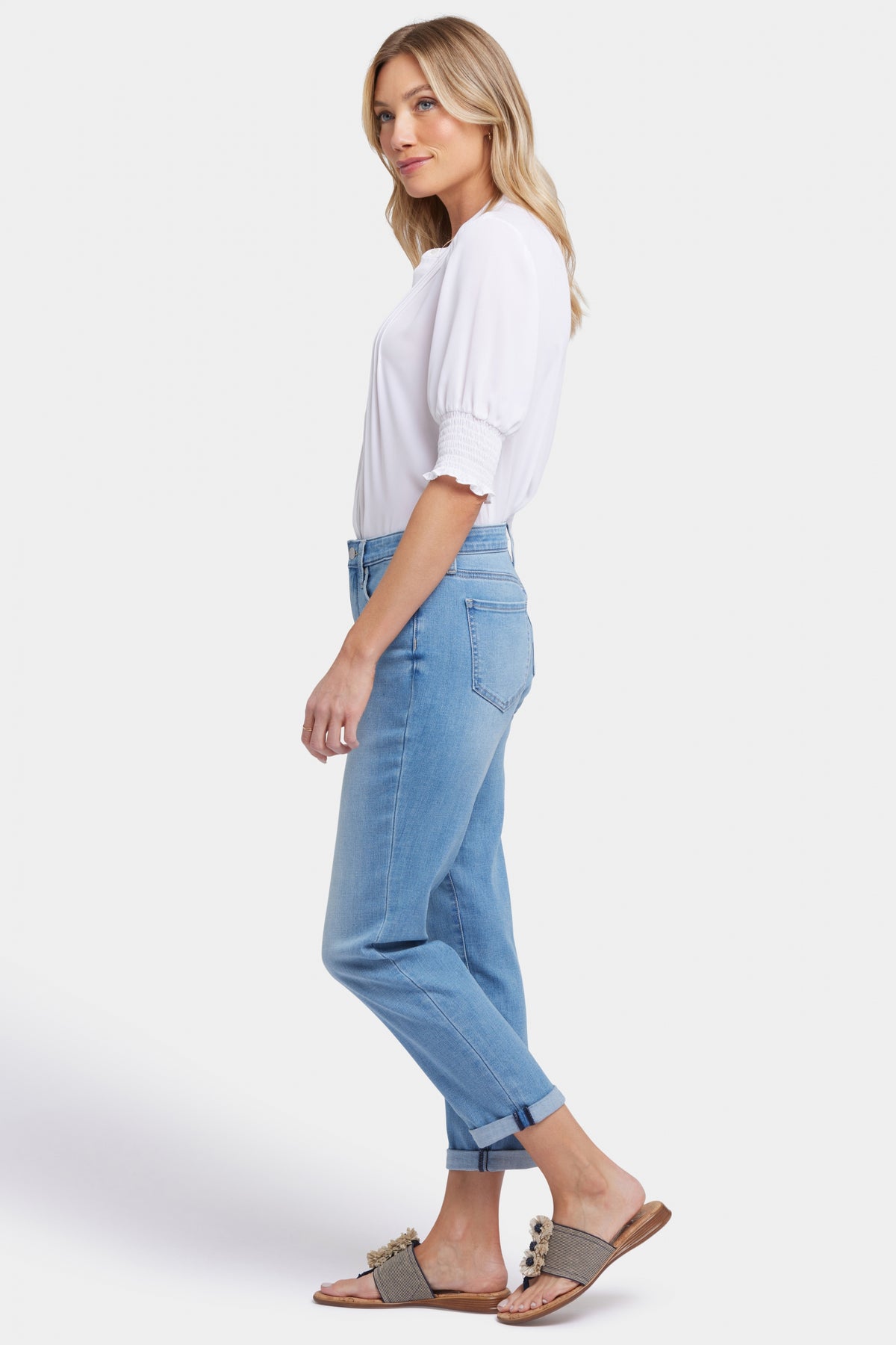 Margot Girlfriend Jeans With Roll Cuffs | Salamanca Sun | Pants | NYDJ