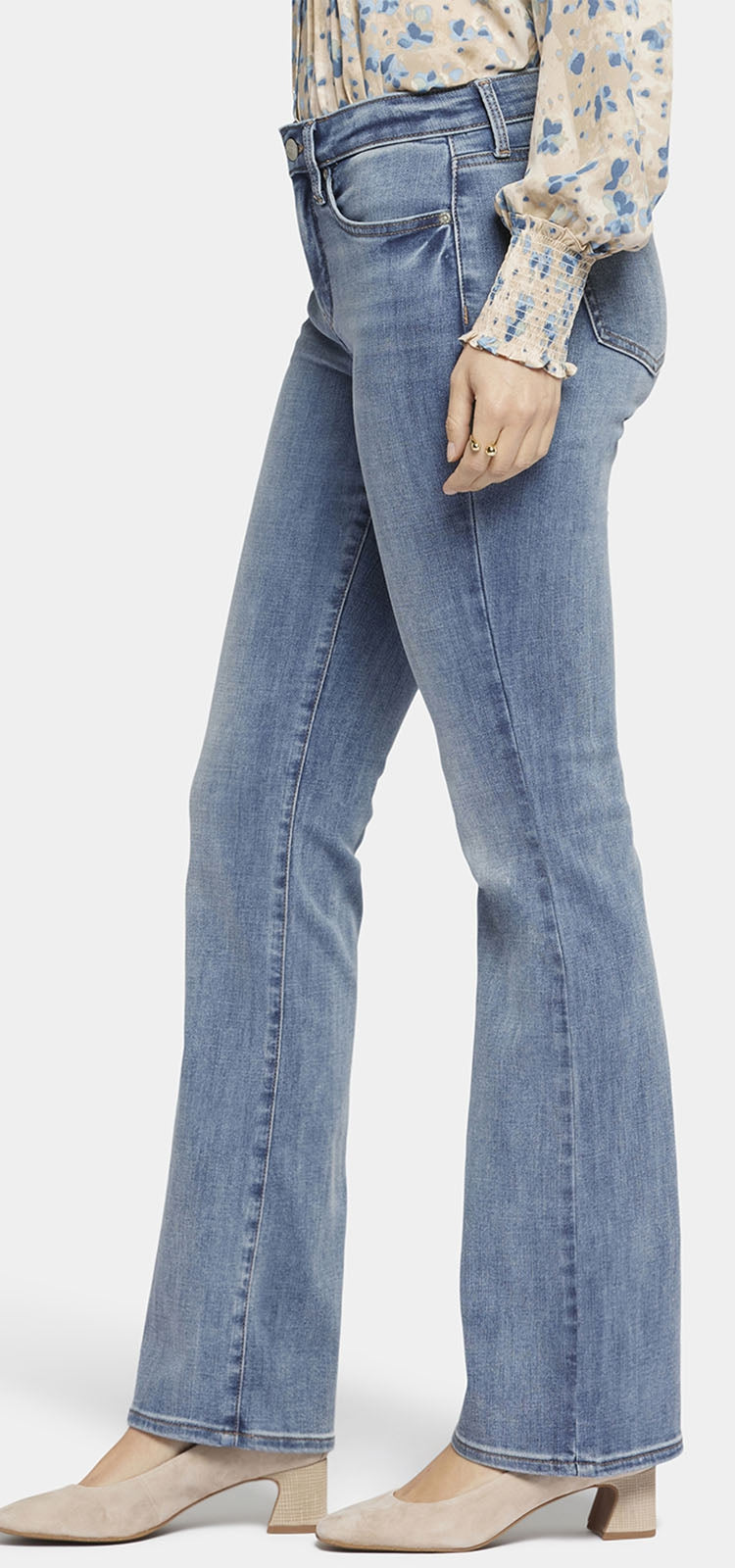 Barbara Bootcut Jeans Medium Blue Premium Denim | Paddington | Pants | NYDJ