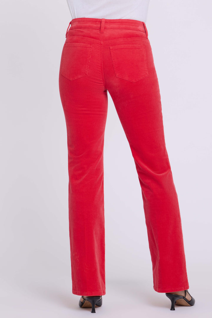 Brooklyn Bootcut Pants In Stretch Corduroy | Camellia