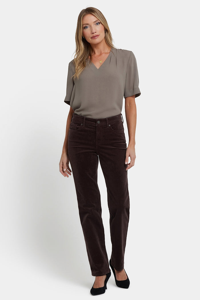 Marilyn Straight Pants | Bitter Chocolate | Pants | NYDJ