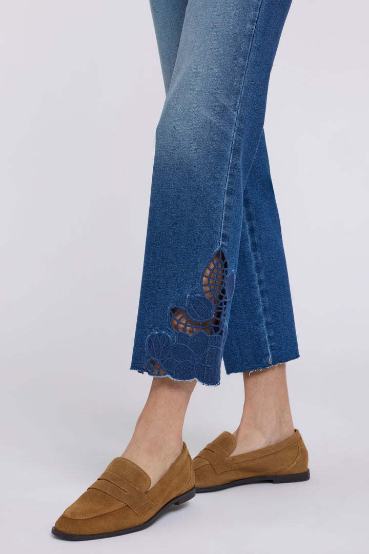 Marilyn Straight Ankle Jeans | Anthurium