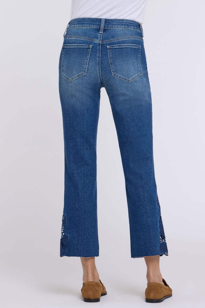Marilyn Straight Ankle Jeans | Anthurium