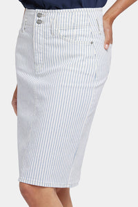 High Waist Skirt | Palencia Stripe | Skirt | NYDJ