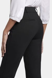 Pull-On Flared Trouser Pants Sculpt-Her™ Collection | Black | Non Denim | NYDJ