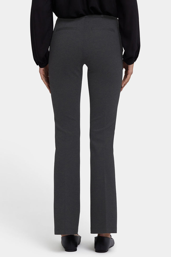 Flare Pull-On Sculpt-Her™ Trouser | Charcoal Heather
