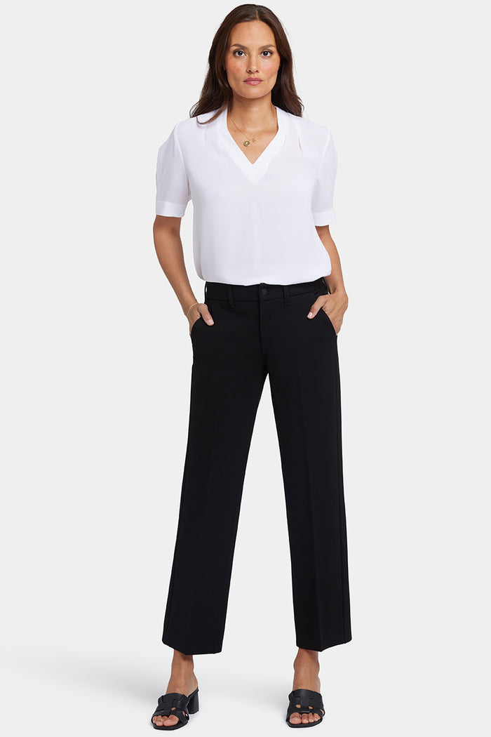 Straight Trouser | Black | Pants | NYDJ