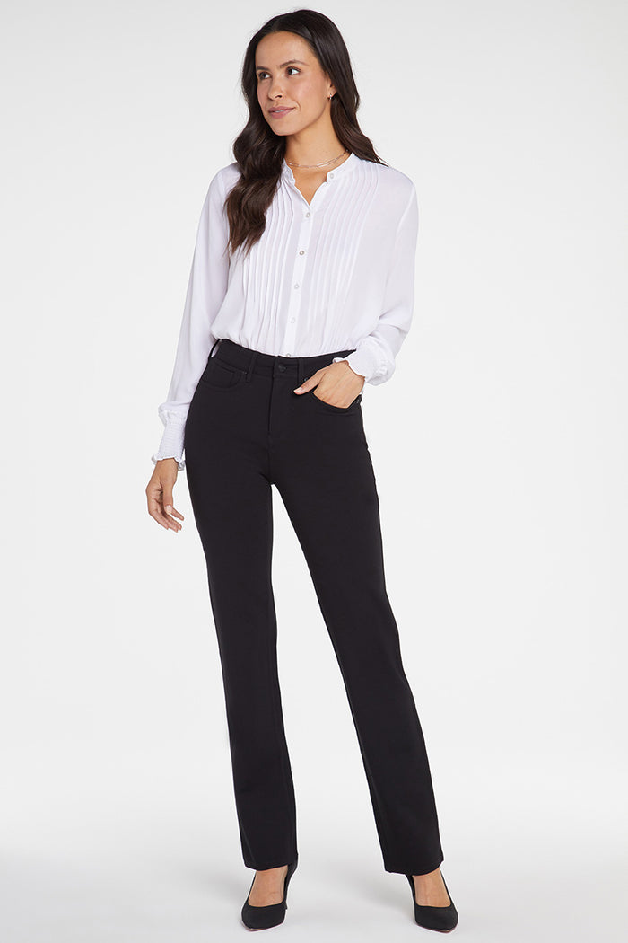 Marilyn Straight Pants | Black | Pants | NYDJ