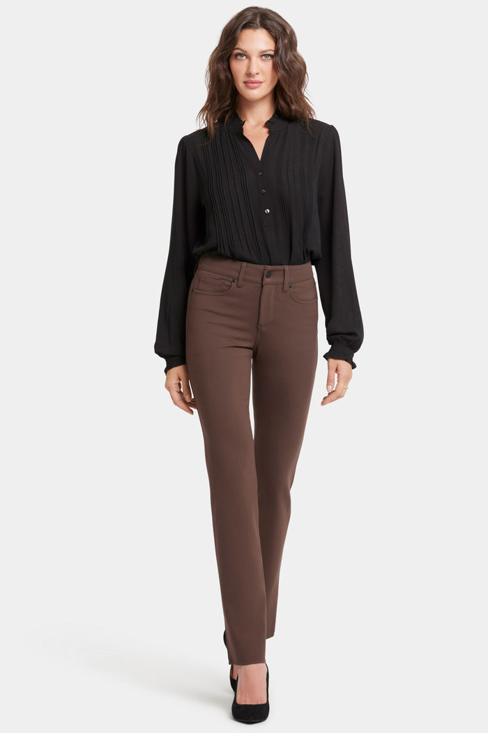 Marilyn Straight Pants | Coffee Bean | Pants | NYDJ