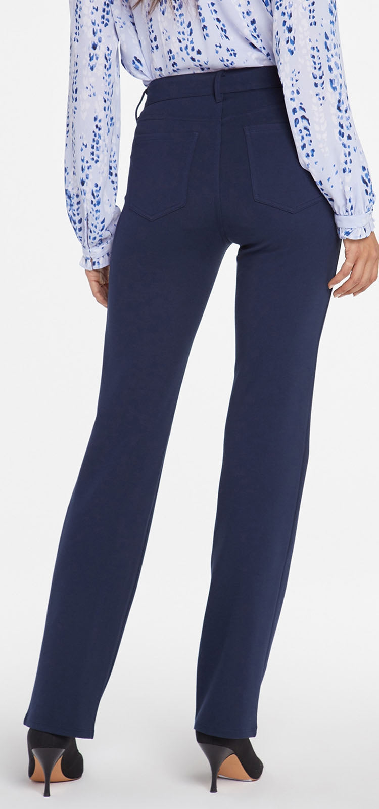 Marilyn Straight Pants Sculpt-Her™ Collection | Oxford Navy | Pants | NYDJ