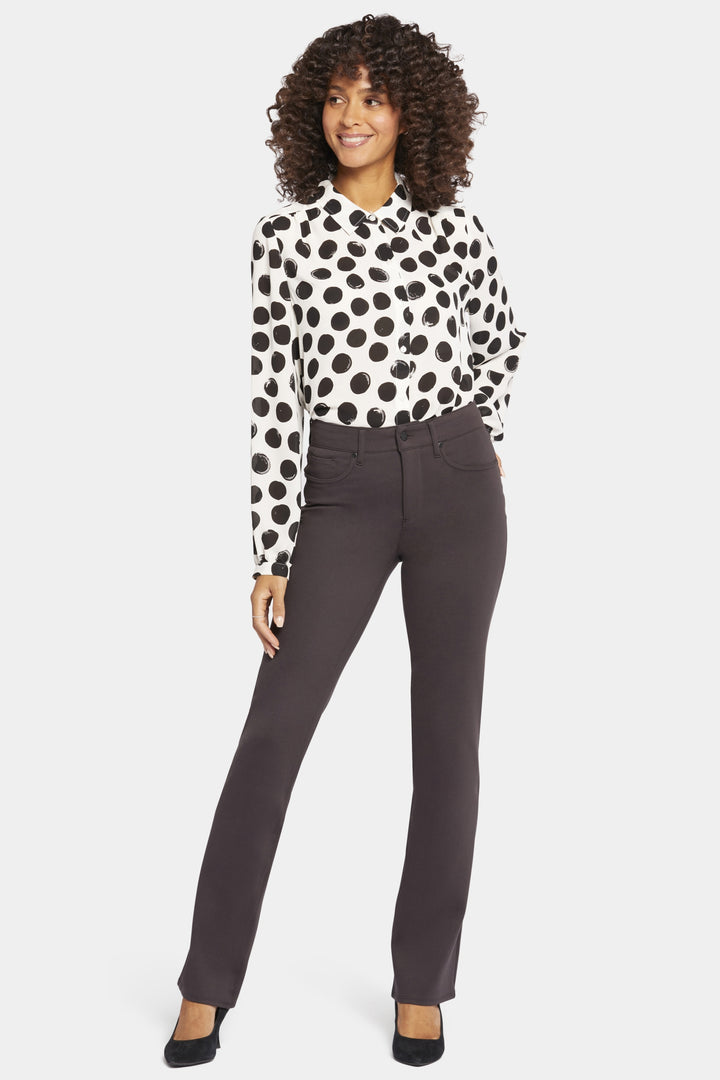 Marilyn Straight Sculpt-Her™ Pants | Cordovan