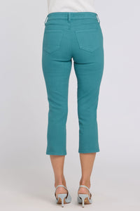 Chloe Capri Jeans In Cool Embrace® Denim | Harbor Blue | Denim | NYDJ