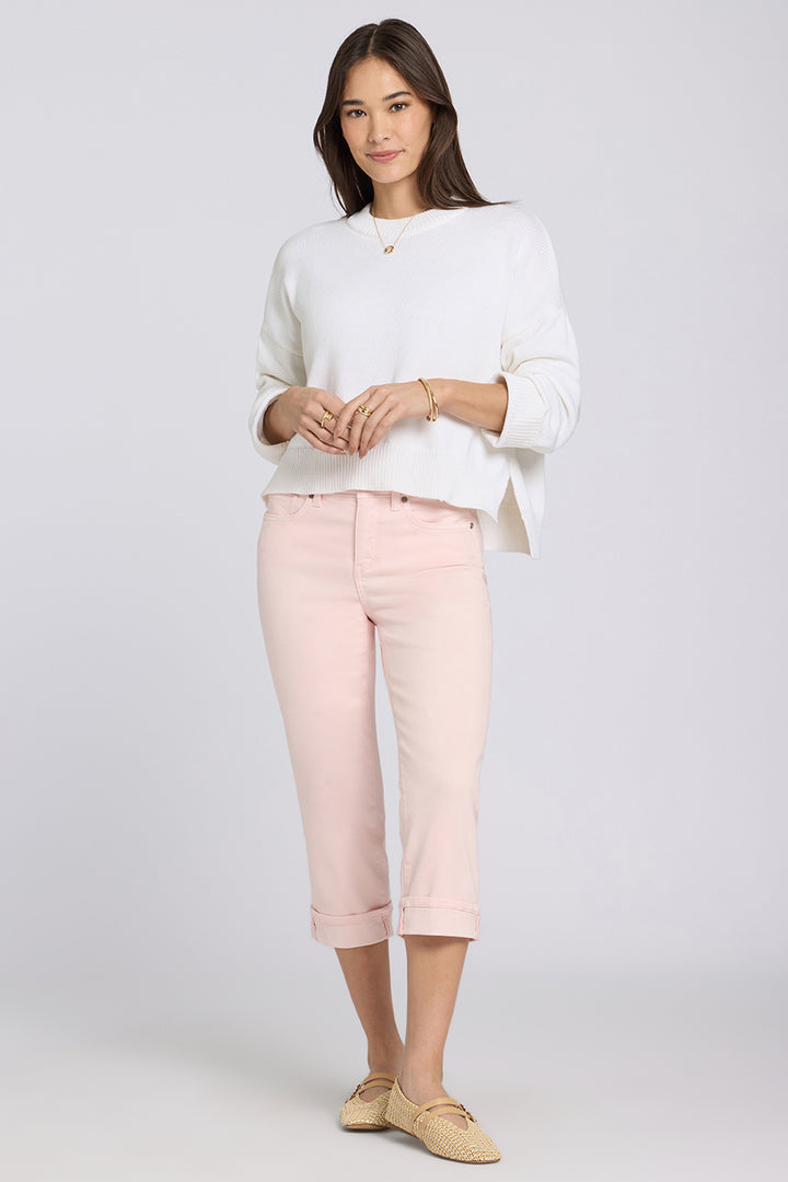 Marilyn Straight Crop Jeans In Cool Embrace® Denim | Pink Dogwood