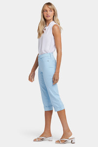 Marilyn Straight Crop Jeans In Cool Embrace® Denim | Aquatic | Pants | NYDJ