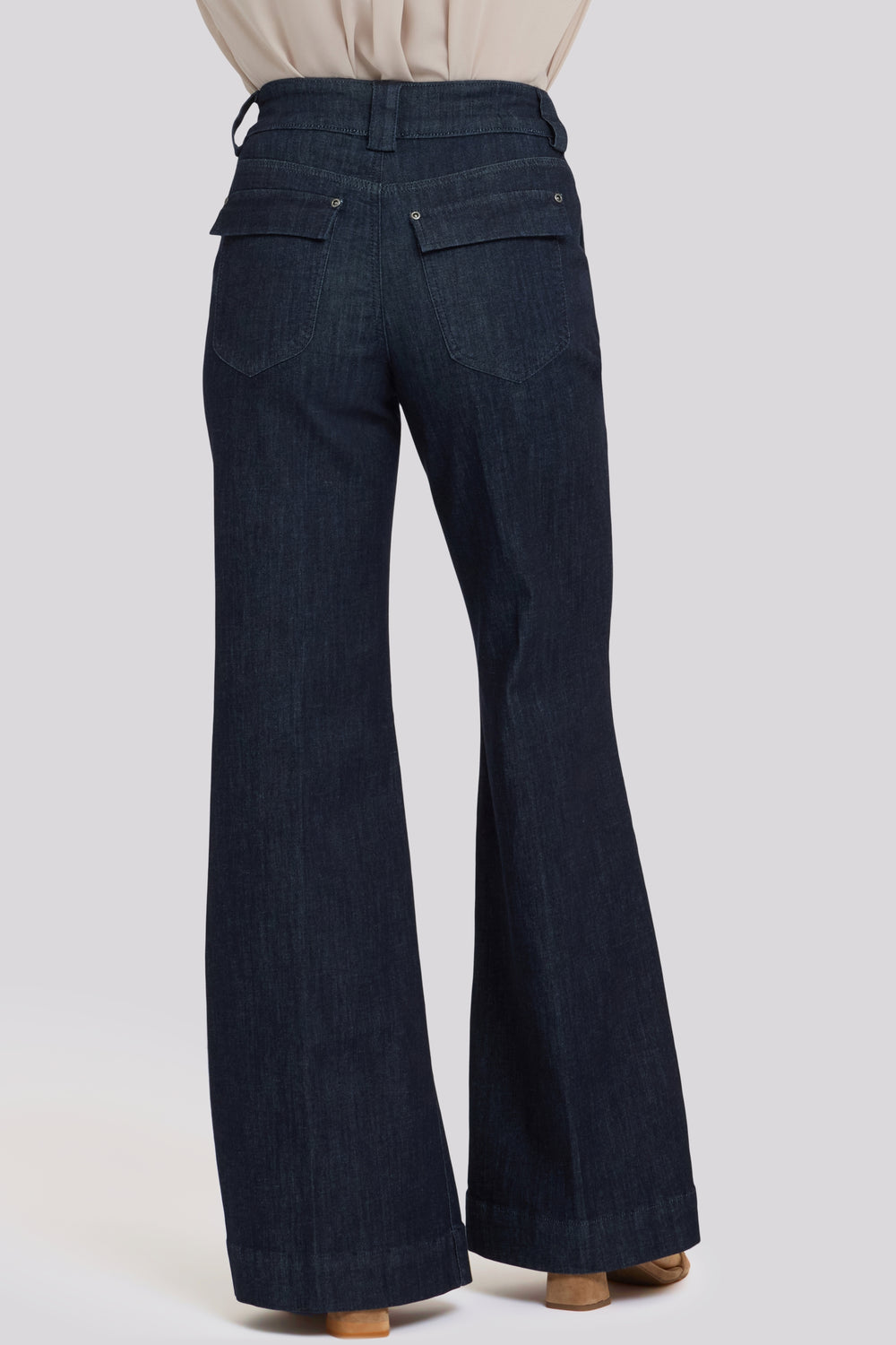 Mia Palazzo Jeans With High Rise | Rinse | Denim | NYDJ