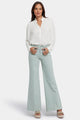 Mia Palazzo Jeans With High Rise | Tomatillo | Pants | NYDJ