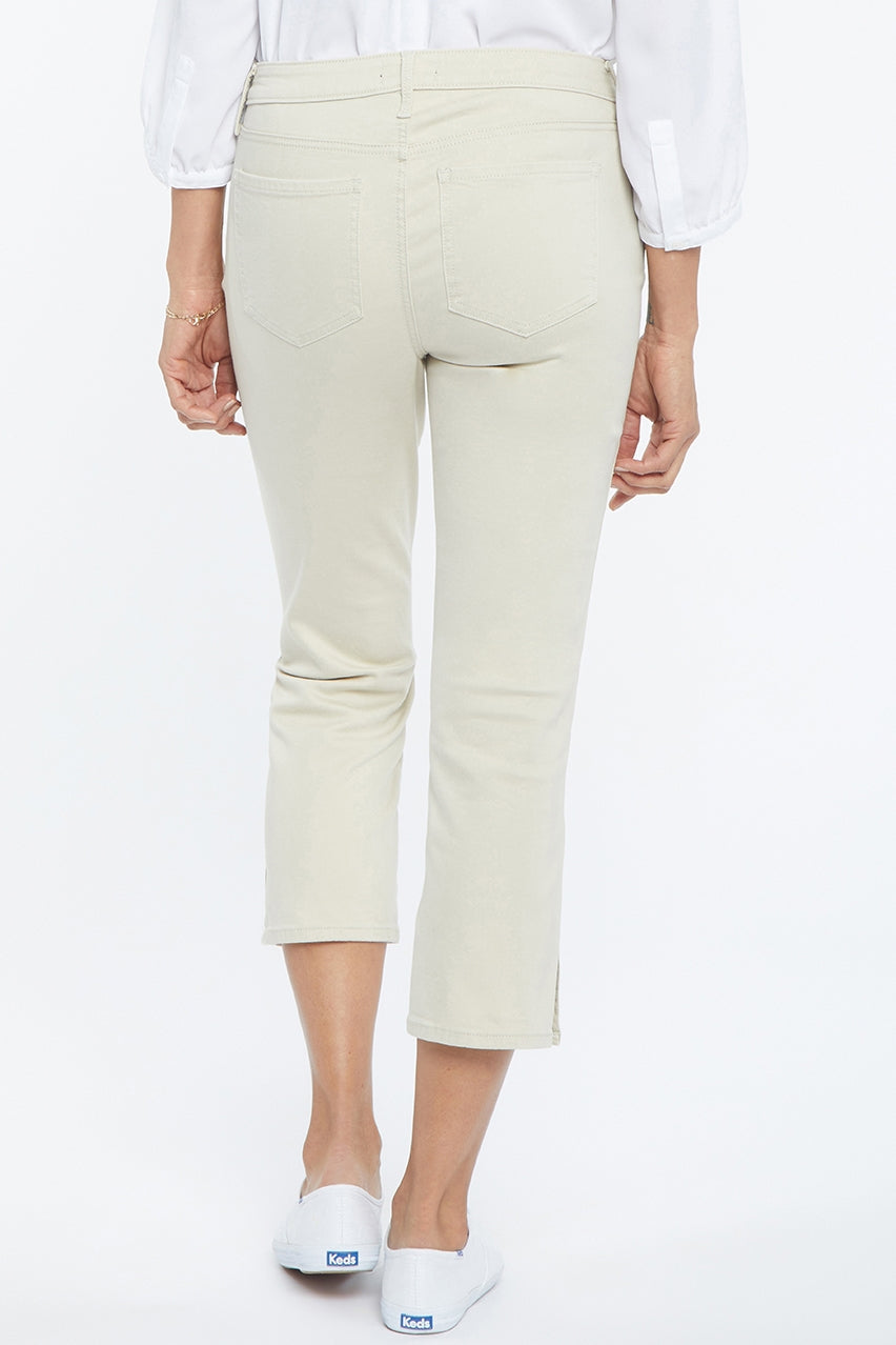 Chloe Capri Jeans With Side Slits | Feather | Pants | NYDJ