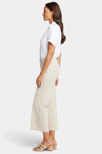 Teresa Wide Leg Ankle Jeans | Feather | Pants | NYDJ