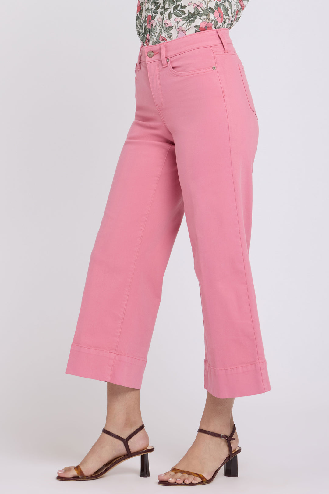 Teresa Wide Leg Ankle Jeans | Desert Rose | Pants | NYDJ