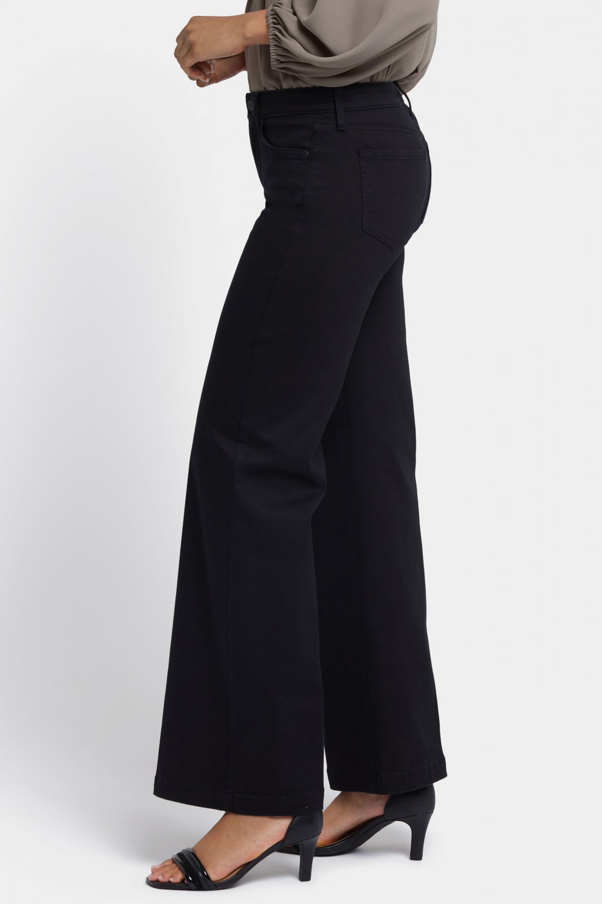 Teresa Wide Leg Jeans | Black | Pants | NYDJ