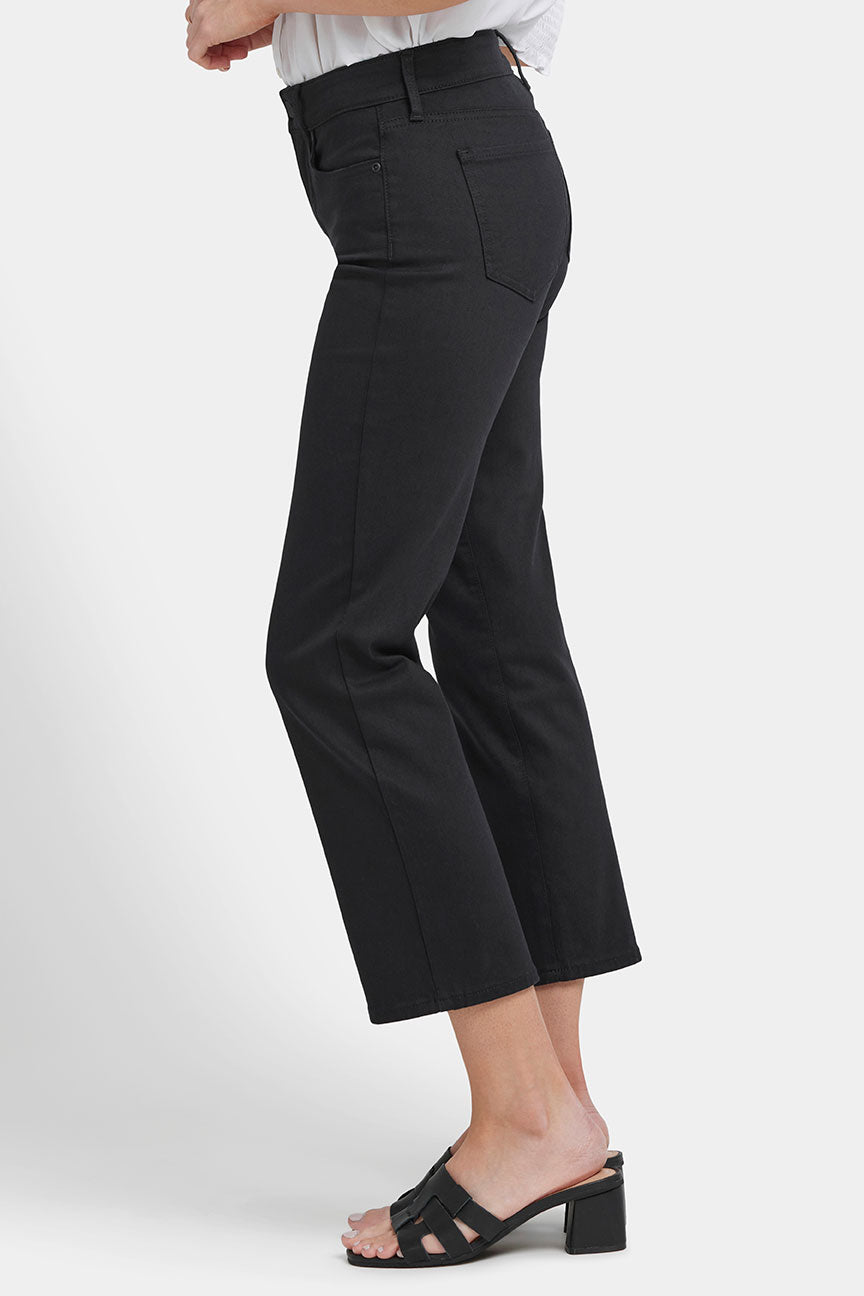 Marilyn Straight Ankle Jeans | Black | Denim | NYDJ