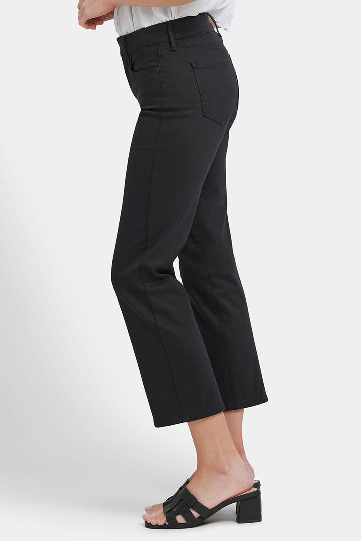 Marilyn Straight Ankle Jeans | Black | Denim | NYDJ