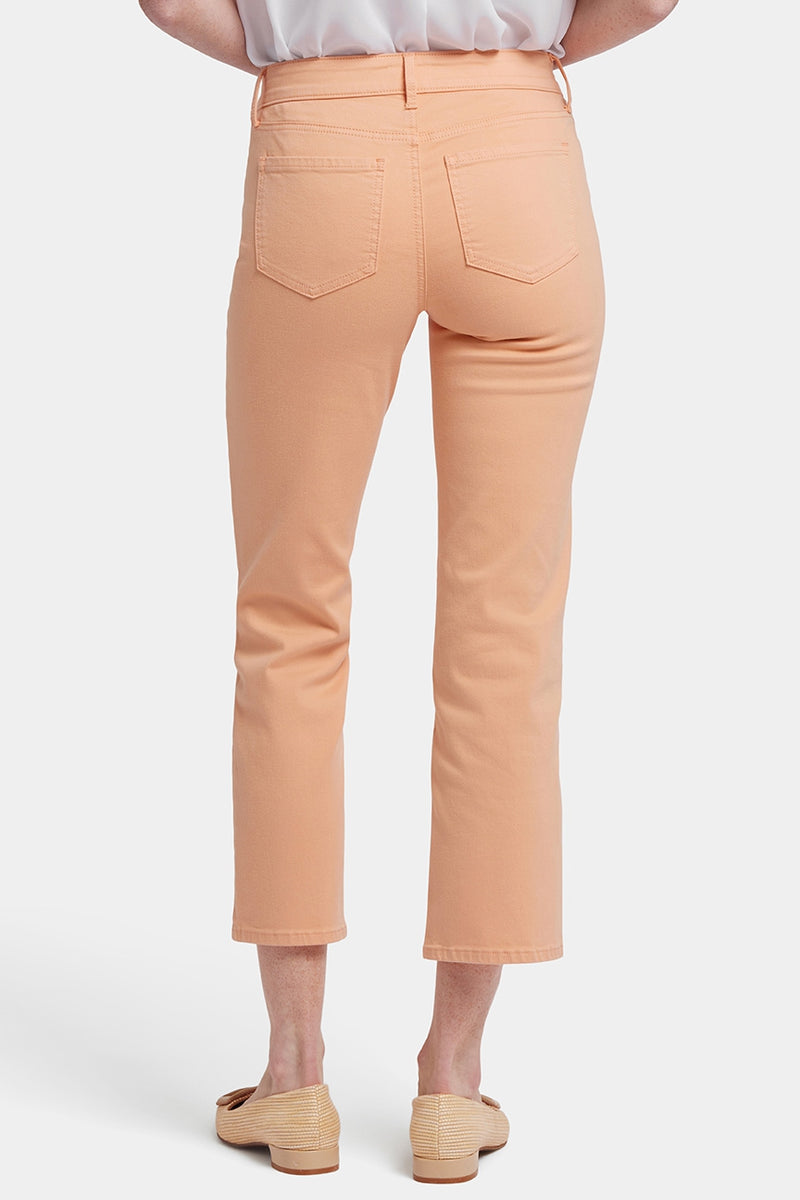 Marilyn Straight Ankle Jeans | Apricot Nectar | Denim | NYDJ