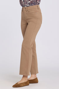 Marilyn Straight Ankle Jeans | Toasted Coconut | Denim | NYDJ