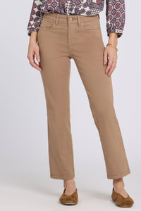 Marilyn Straight Ankle Jeans | Toasted Coconut | Denim | NYDJ