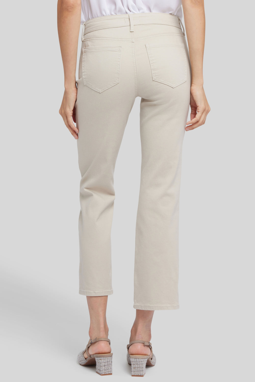 Marilyn Straight Ankle Jeans | Feather | Denim | NYDJ