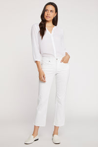 Marilyn Straight Ankle Jeans | Optic White | Denim | NYDJ