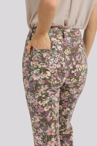 Marilyn Straight Ankle Jeans With High Rise | Earth Blooms | Denim | NYDJ