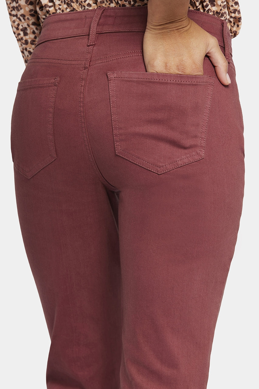 Marilyn Straight Jeans Red Coloured Denim | Emotion | Pants | NYDJ