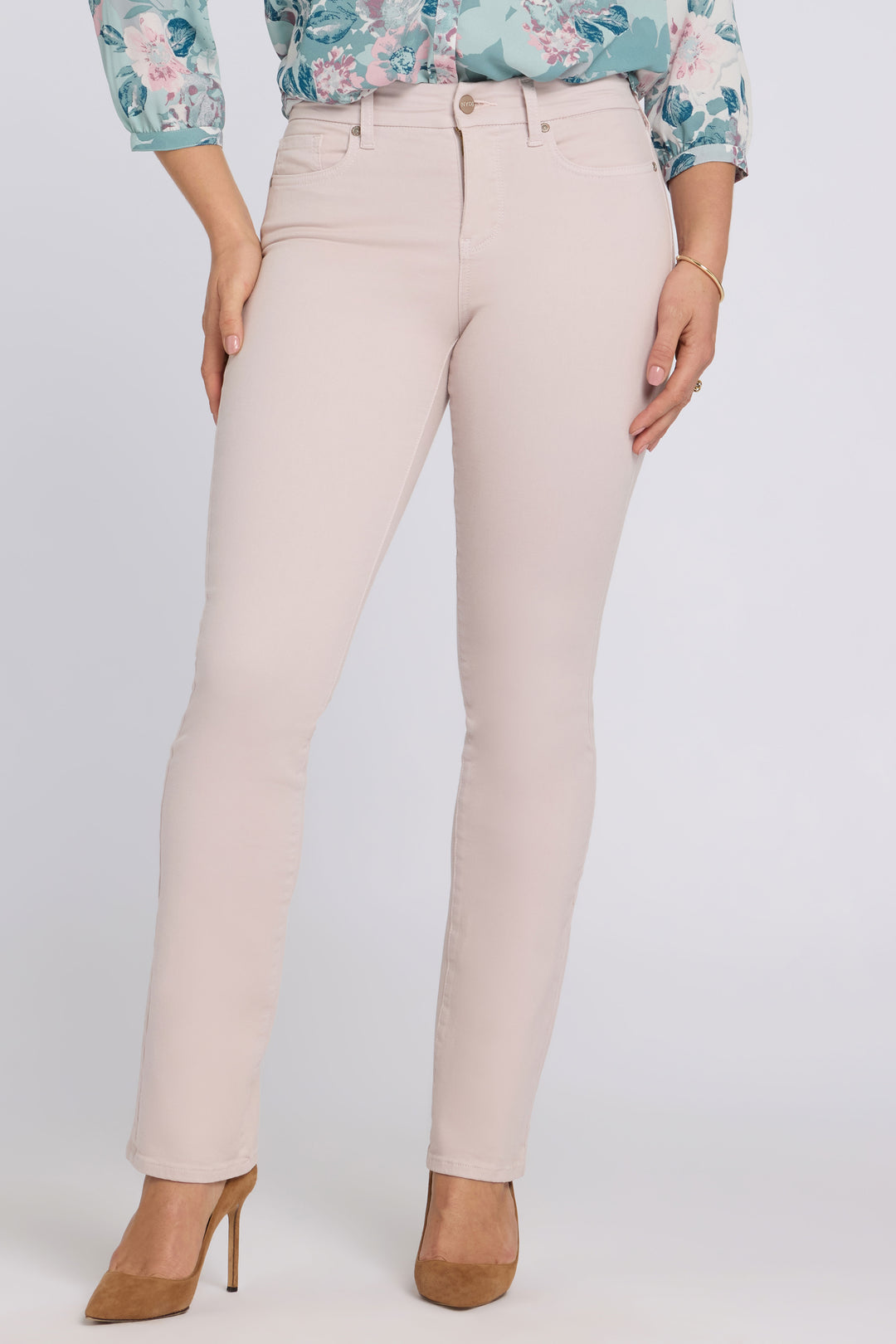 Waist-Match™ Marilyn Straight Jeans | Rock Flower | Pants | NYDJ