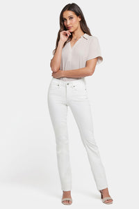 Waist-Match™ Marilyn Straight Jeans | Optic White | Pants | NYDJ