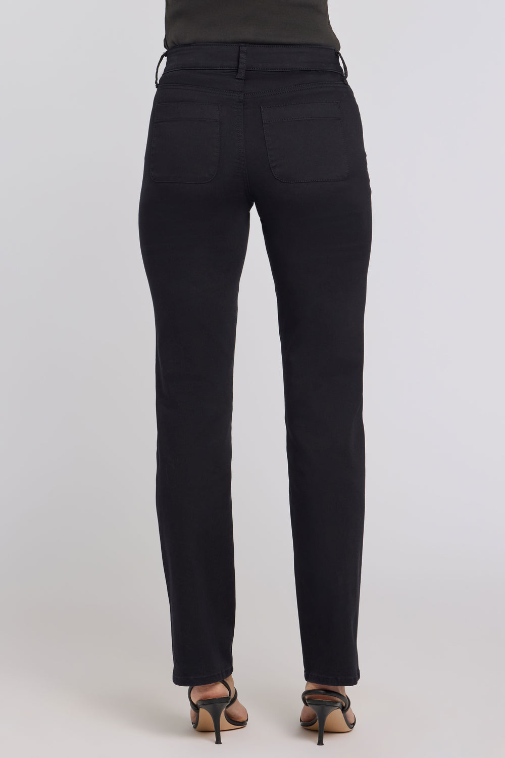 Marilyn Straight Jeans | Black | Denim | NYDJ