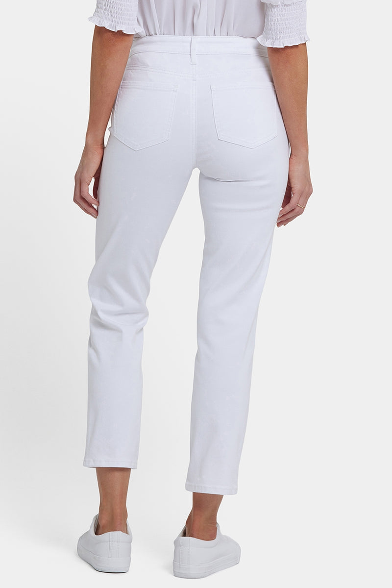 Sheri Slim Ankle Jeans | Optic White | Pants | NYDJ