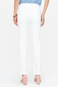 Sheri Slim Jeans White Coloured Denim | Optic White | Pants | NYDJ