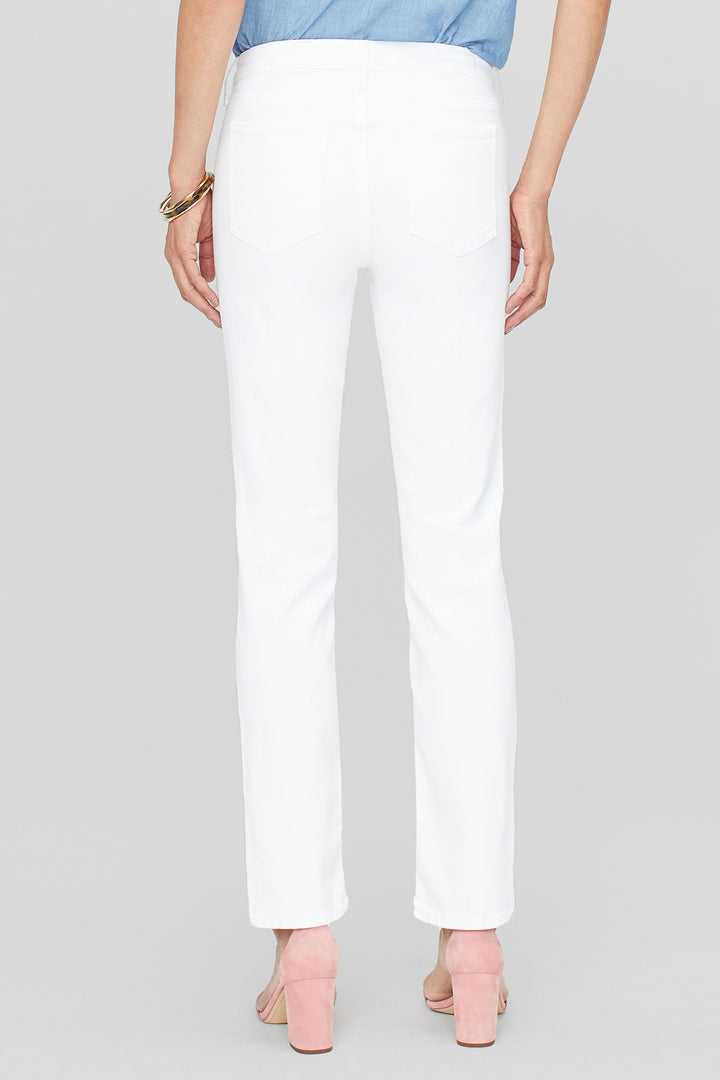 Sheri Slim Jeans White Coloured Denim | Optic White | Pants | NYDJ
