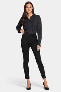 Basic Legging Trouser Black Stretch Faux Suede | Black | Non Denim | NYDJ